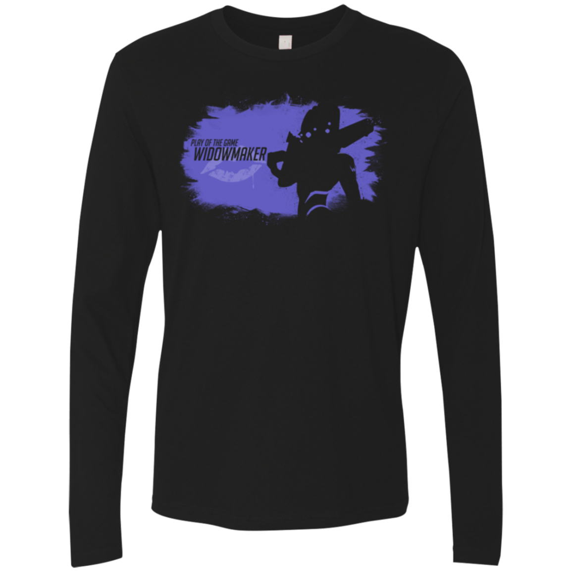 T-Shirts Black / Small Play of the Game Widowmaker Men's Premium Long Sleeve