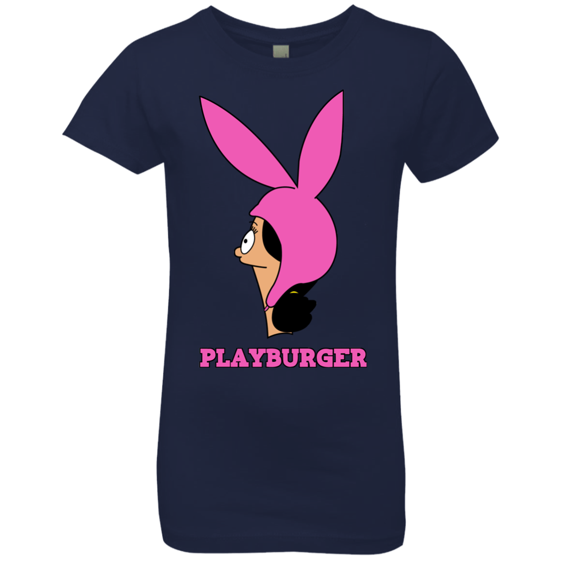 T-Shirts Midnight Navy / YXS Playburger Girls Premium T-Shirt