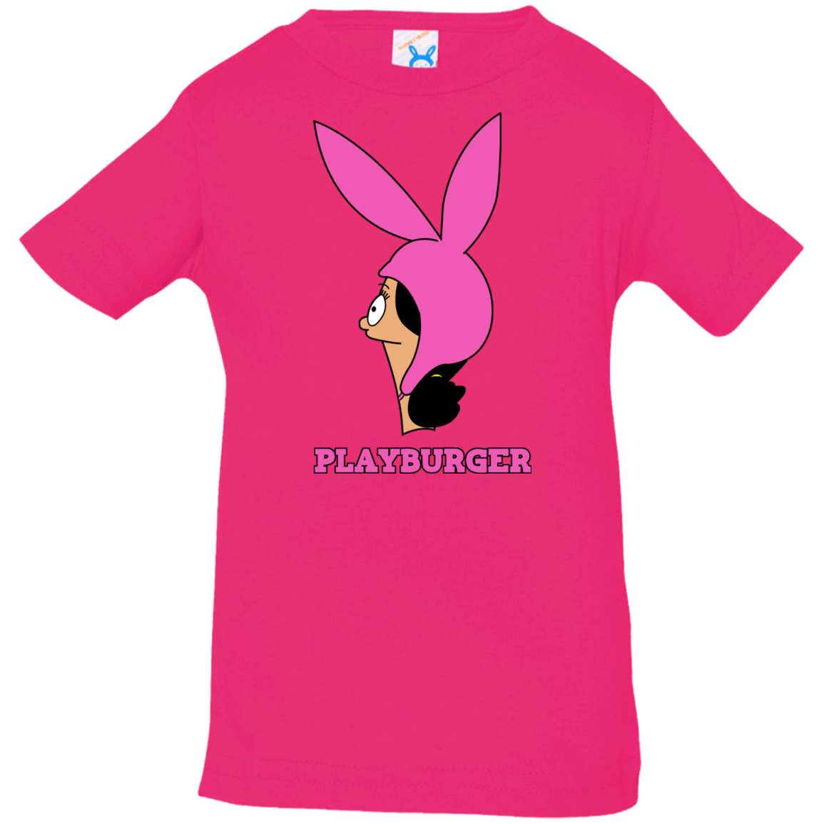 T-Shirts Hot Pink / 6 Months Playburger Infant Premium T-Shirt
