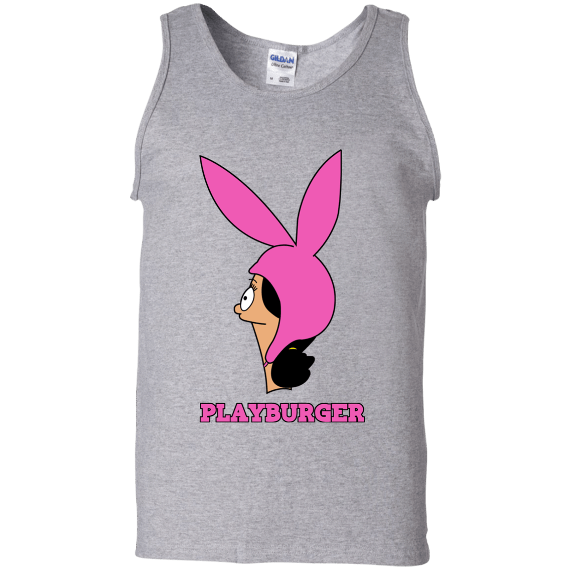 T-Shirts Sport Grey / S Playburger Men's Tank Top