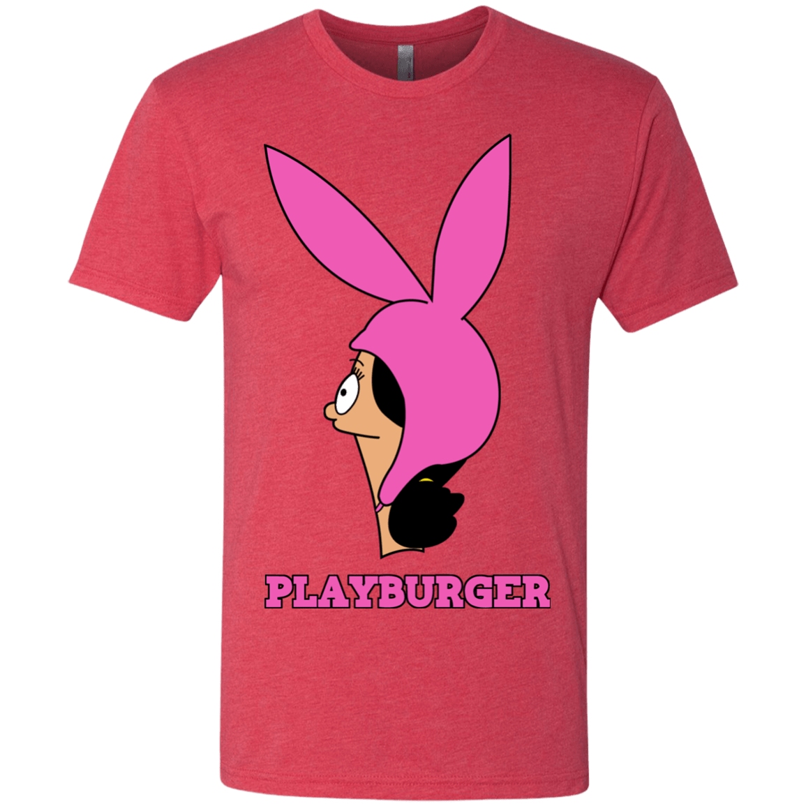 T-Shirts Vintage Red / S Playburger Men's Triblend T-Shirt