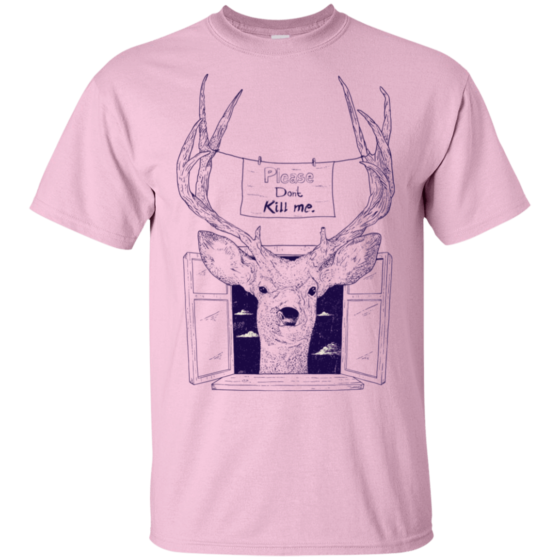 T-Shirts Light Pink / S Please Don't Kill Me T-Shirt