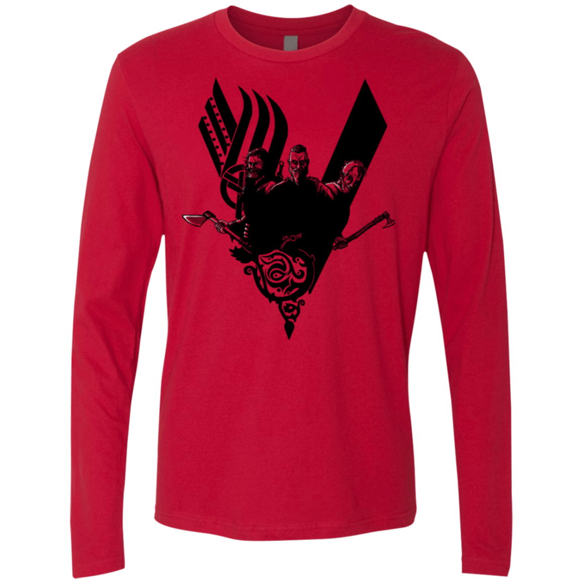 T-Shirts Red / Small Plunder Men's Premium Long Sleeve