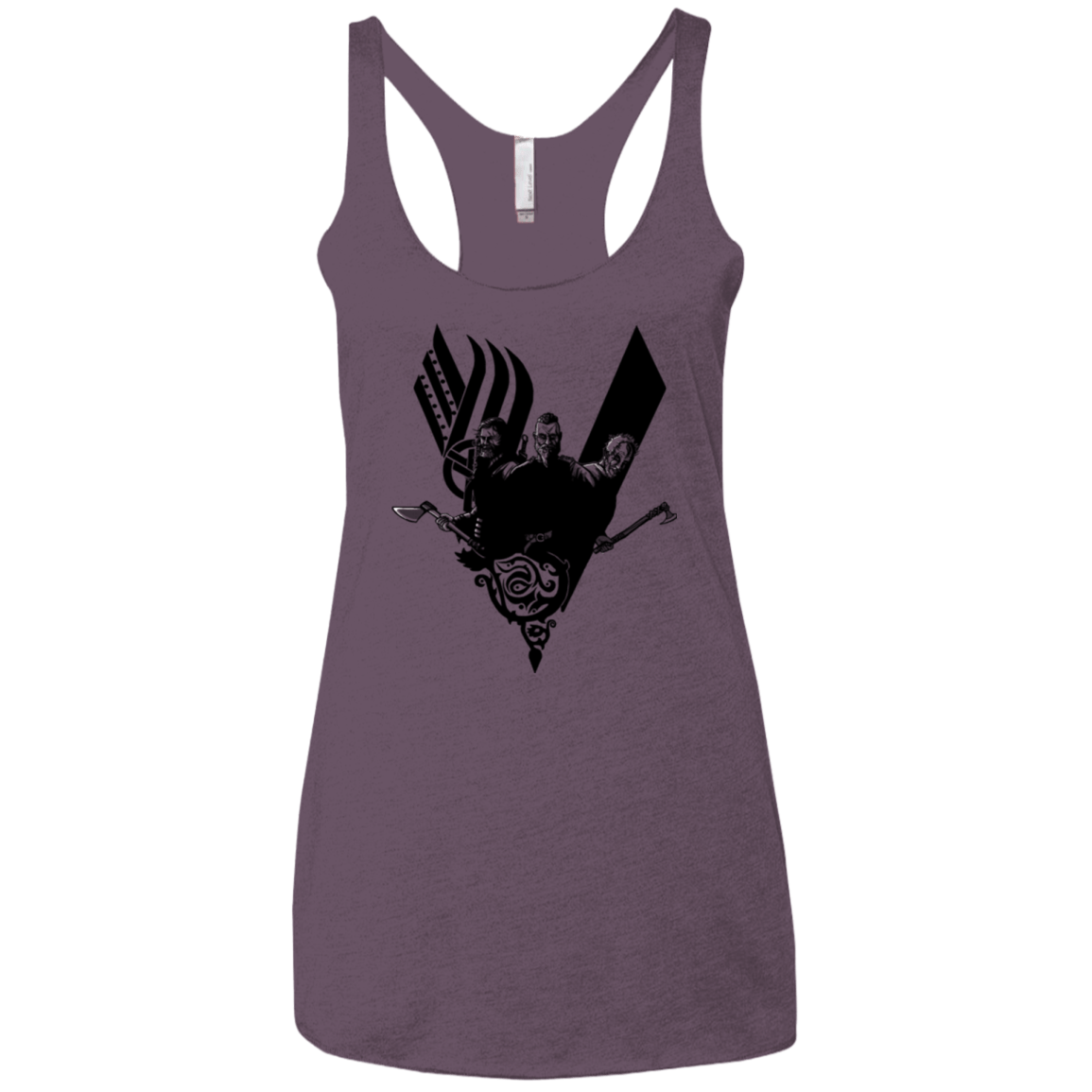 T-Shirts Vintage Purple / X-Small Plunder Women's Triblend Racerback Tank