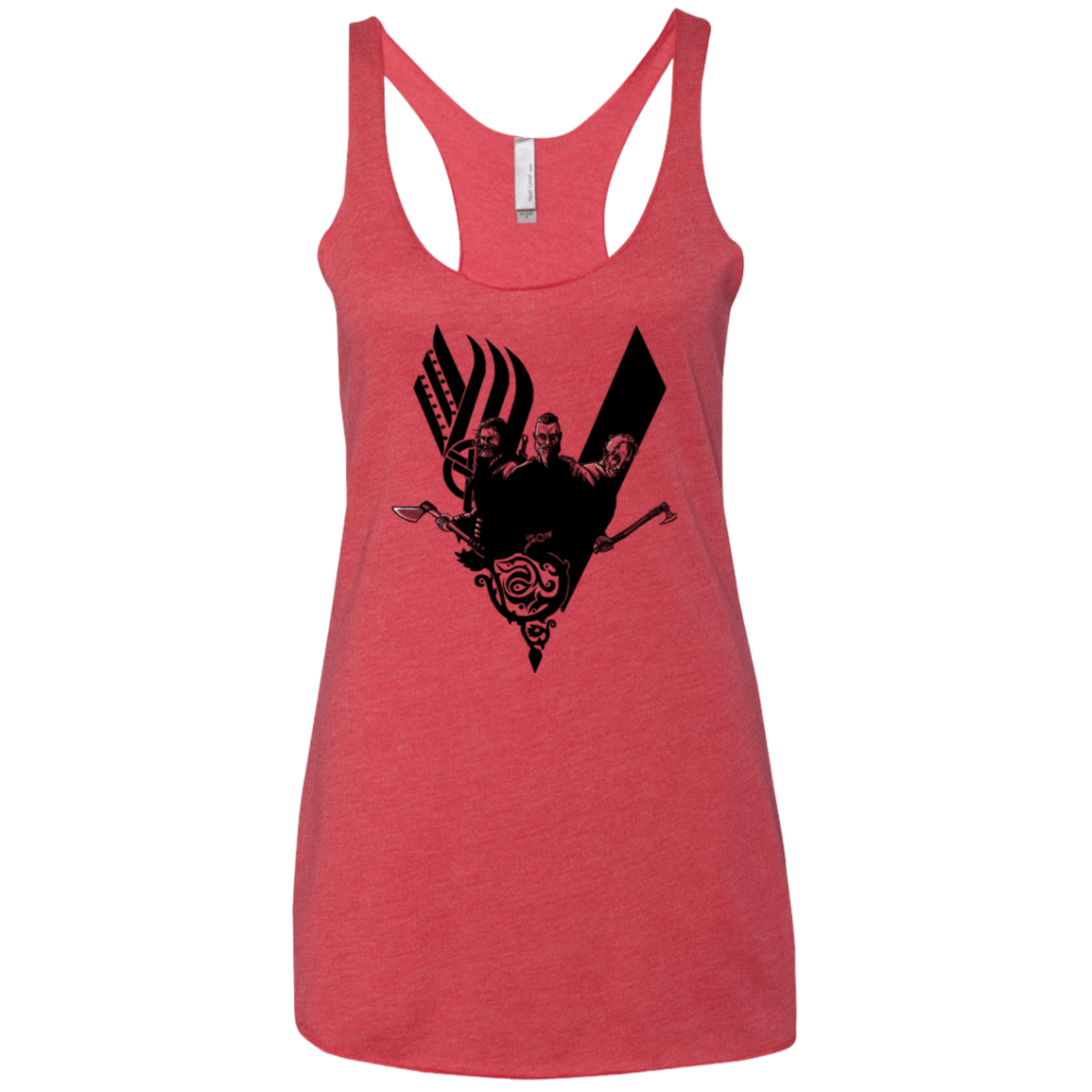 T-Shirts Vintage Red / X-Small Plunder Women's Triblend Racerback Tank