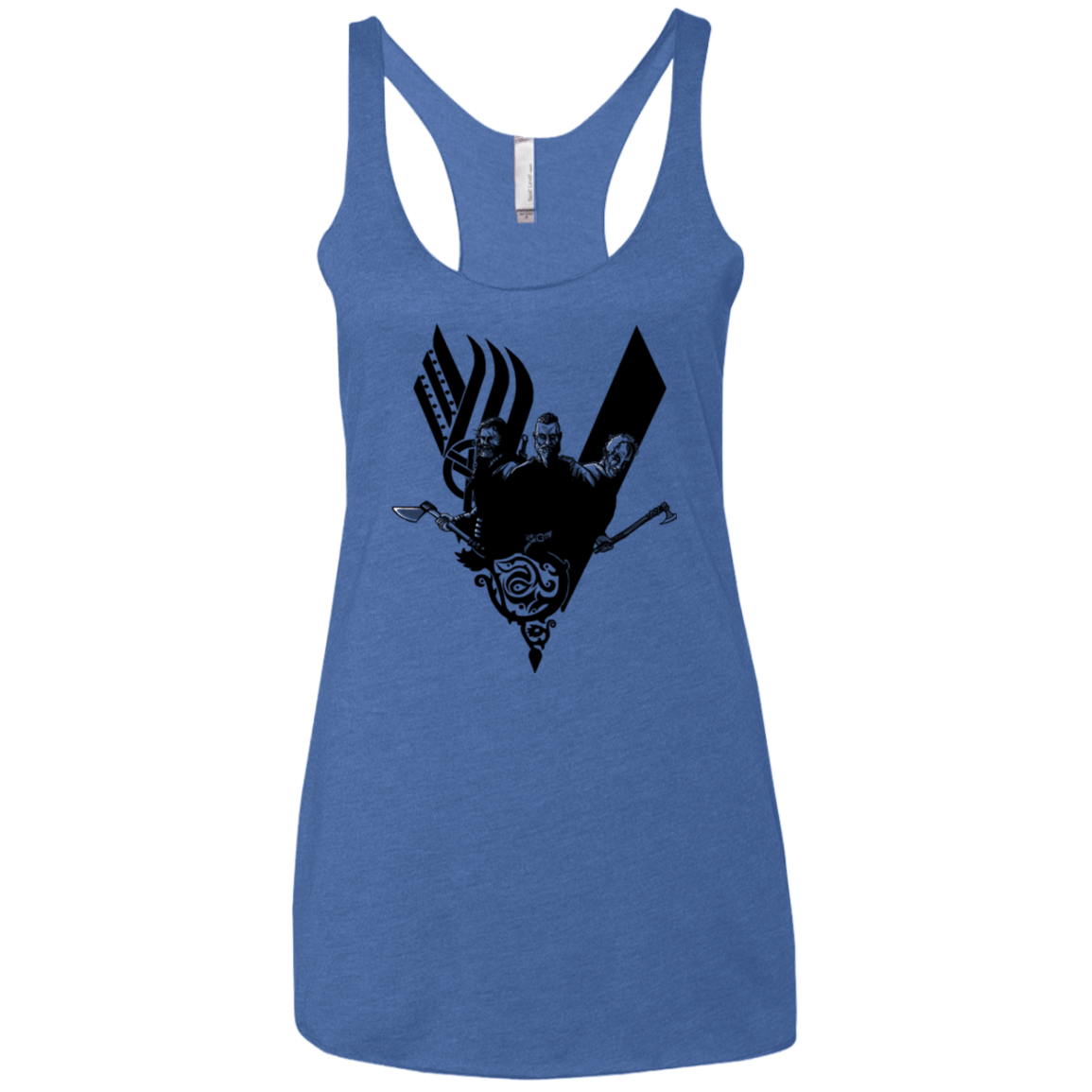 T-Shirts Vintage Royal / X-Small Plunder Women's Triblend Racerback Tank