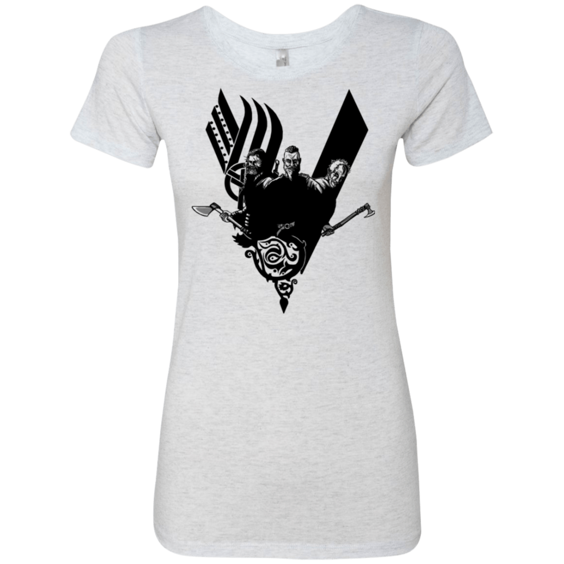 T-Shirts Heather White / Small Plunder Women's Triblend T-Shirt
