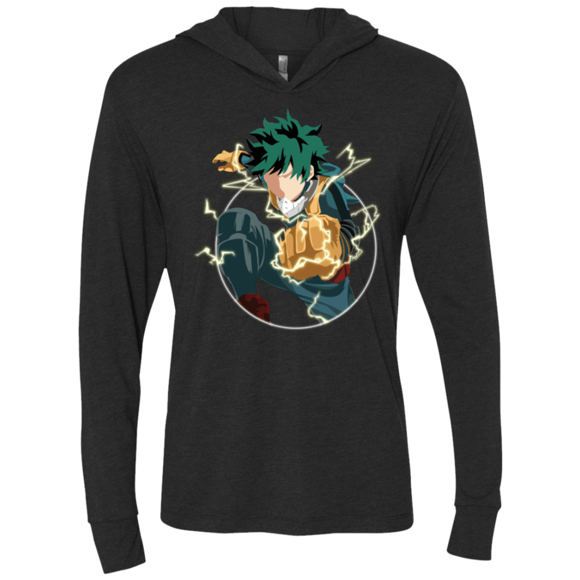 T-Shirts Vintage Black / X-Small Plus Ultra Triblend Long Sleeve Hoodie Tee