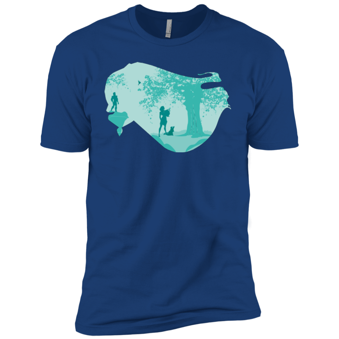 T-Shirts Royal / YXS Poca Portrait Pop Boys Premium T-Shirt