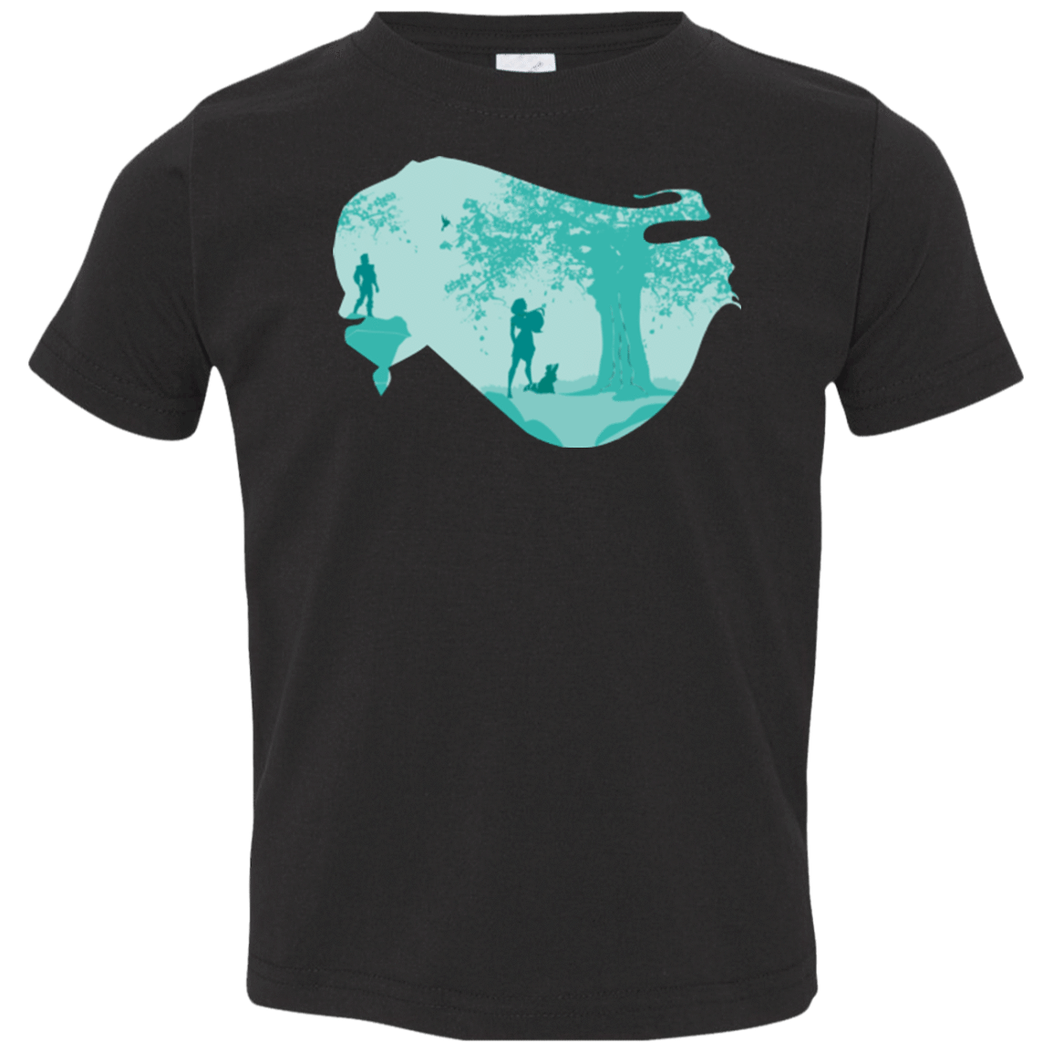 T-Shirts Black / 2T Poca Portrait Pop Toddler Premium T-Shirt