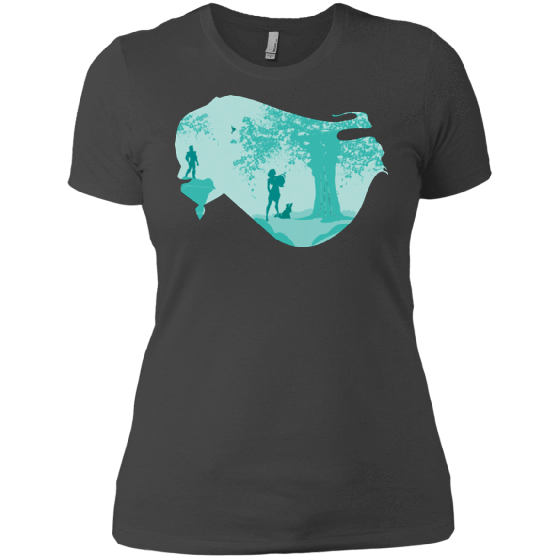 T-Shirts Heavy Metal / X-Small Poca Portrait Pop Women's Premium T-Shirt