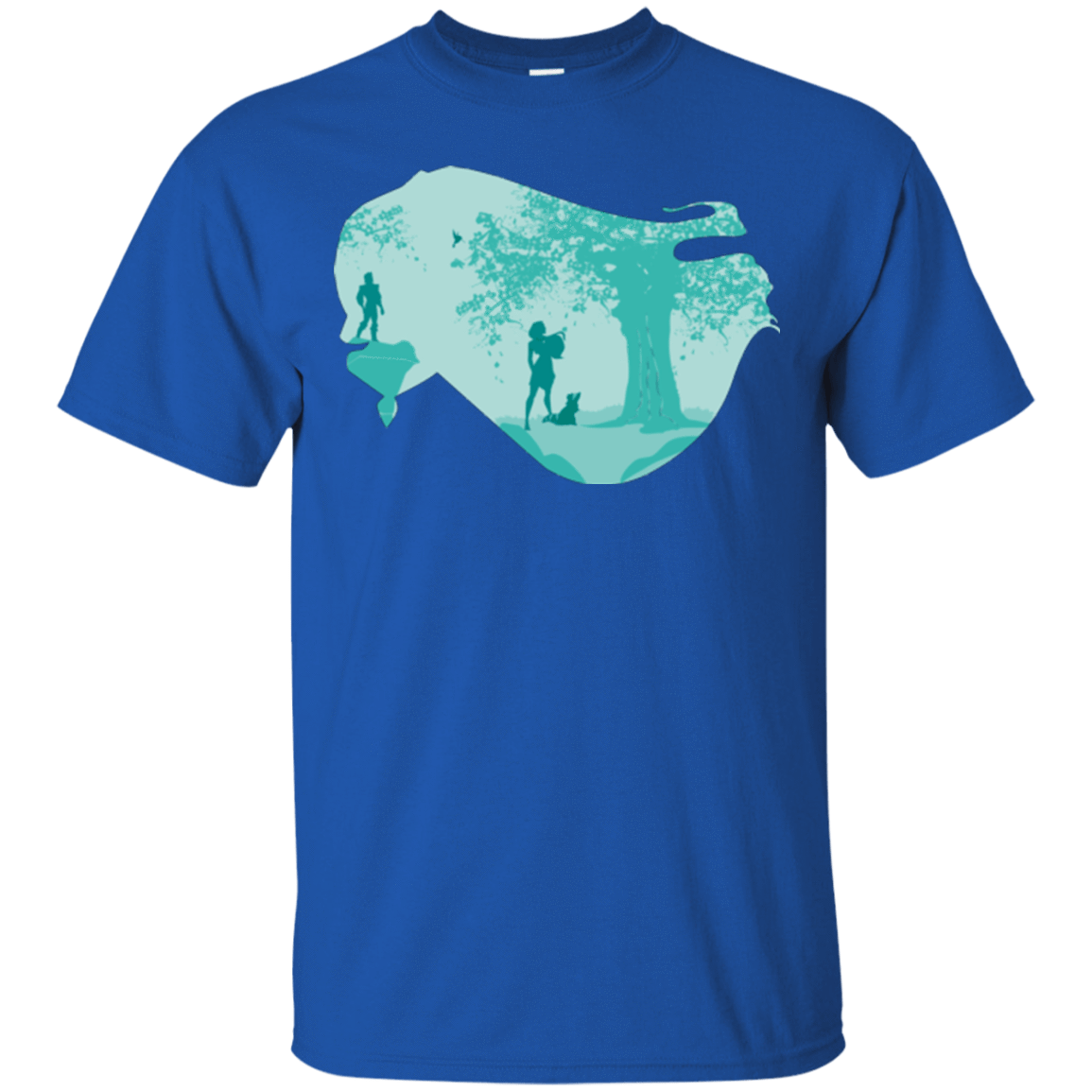 T-Shirts Royal / Small Poca Portrait T-Shirt