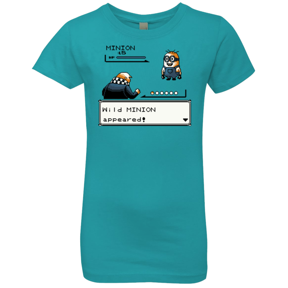 T-Shirts Tahiti Blue / YXS Pocket minions Girls Premium T-Shirt