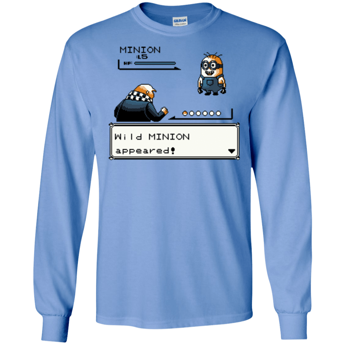 T-Shirts Carolina Blue / S Pocket minions Men's Long Sleeve T-Shirt