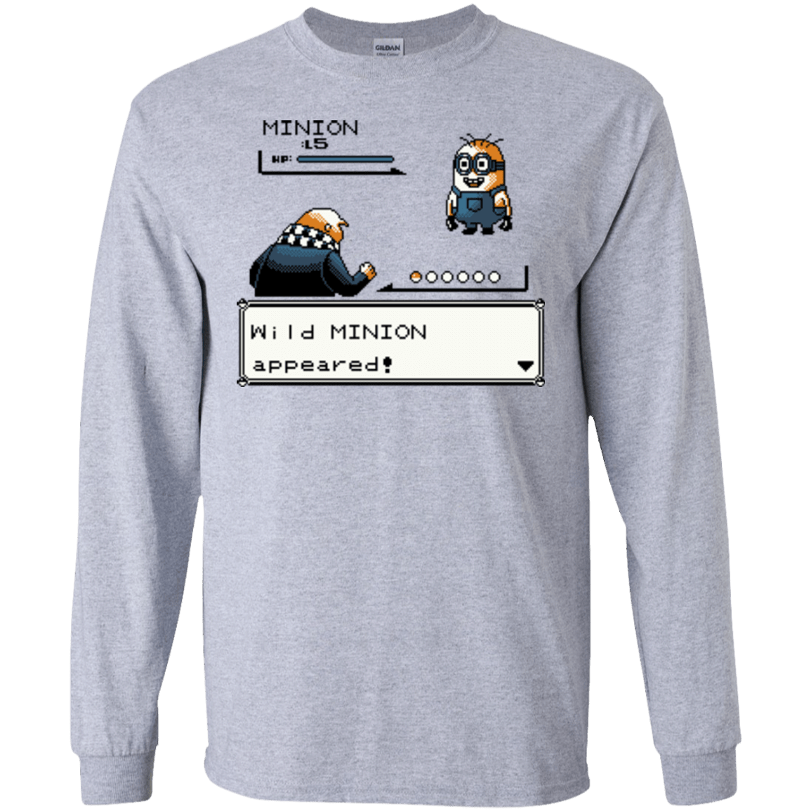 T-Shirts Sport Grey / S Pocket minions Men's Long Sleeve T-Shirt