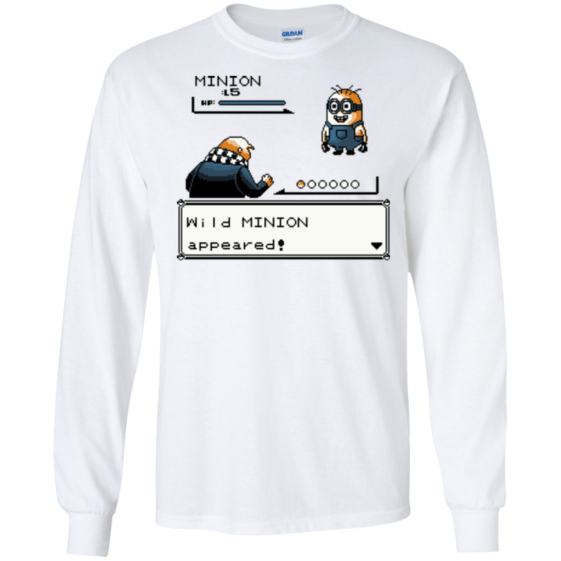T-Shirts White / S Pocket minions Men's Long Sleeve T-Shirt