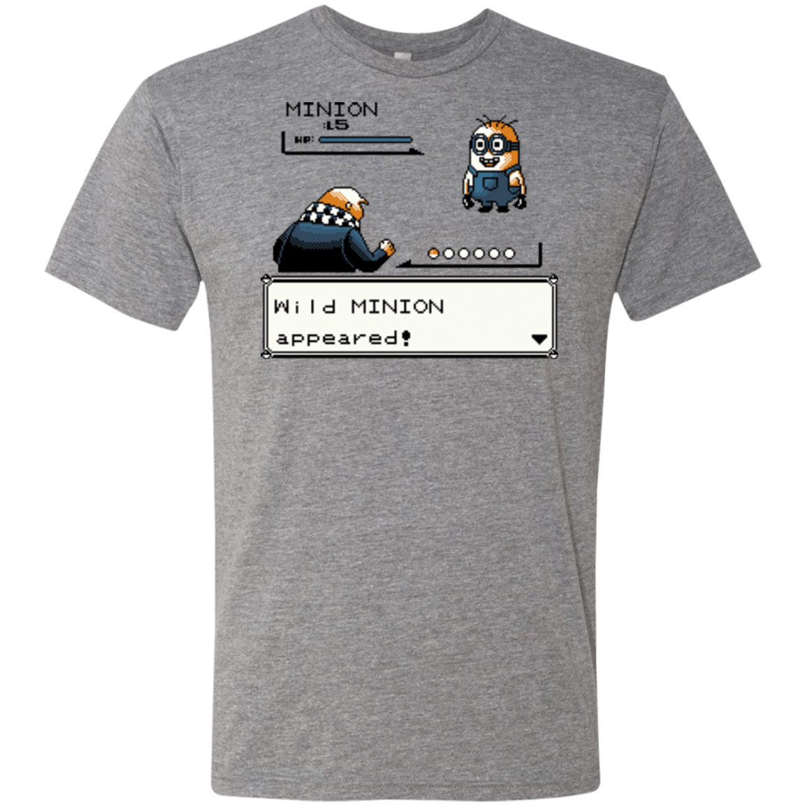 T-Shirts Premium Heather / S Pocket minions Men's Triblend T-Shirt