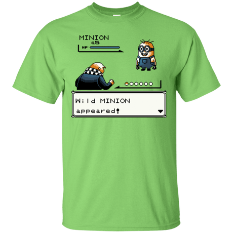 T-Shirts Lime / S Pocket minions T-Shirt