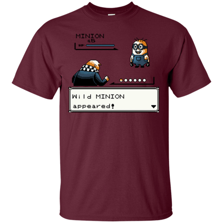 T-Shirts Maroon / S Pocket minions T-Shirt
