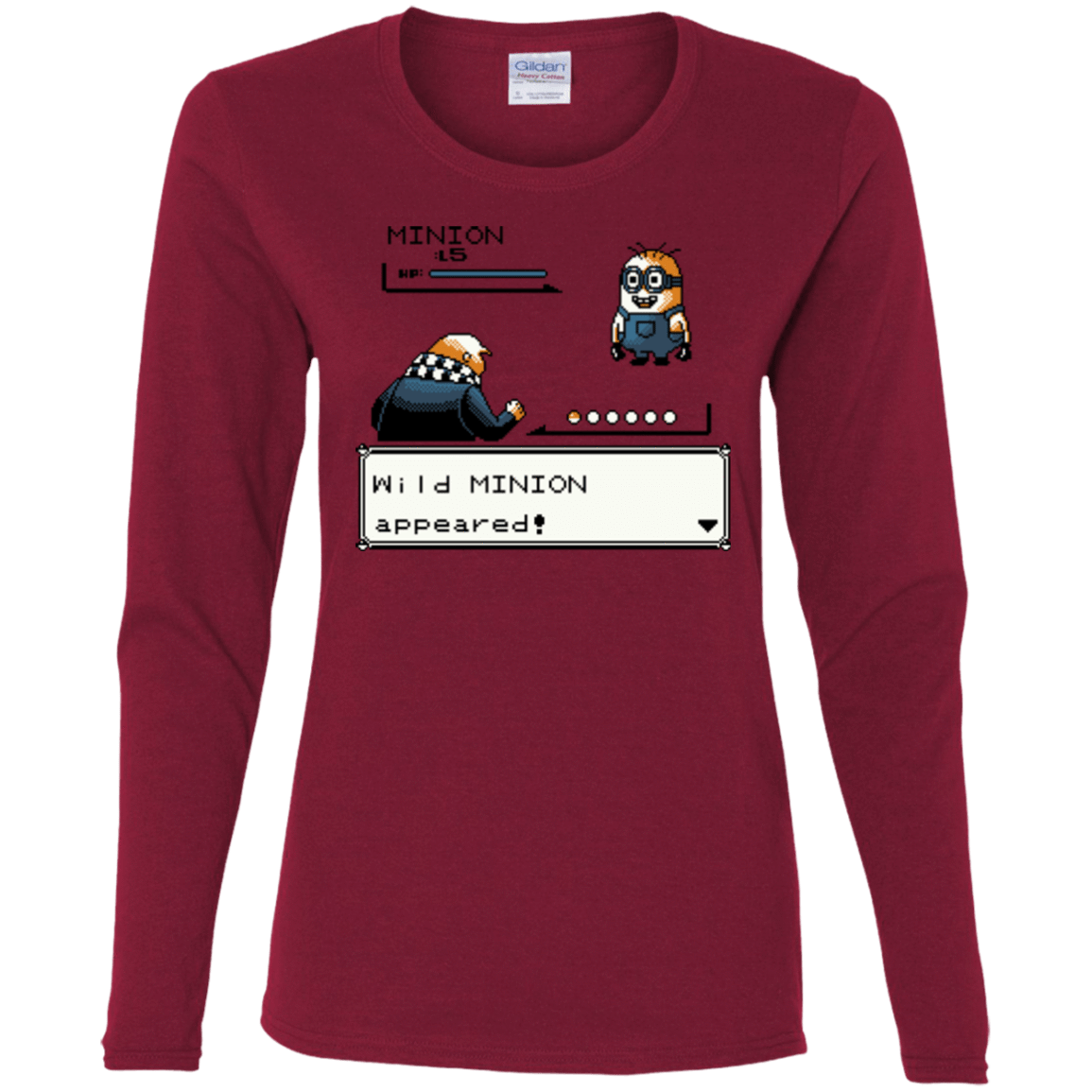 T-Shirts Cardinal / S Pocket minions Women's Long Sleeve T-Shirt