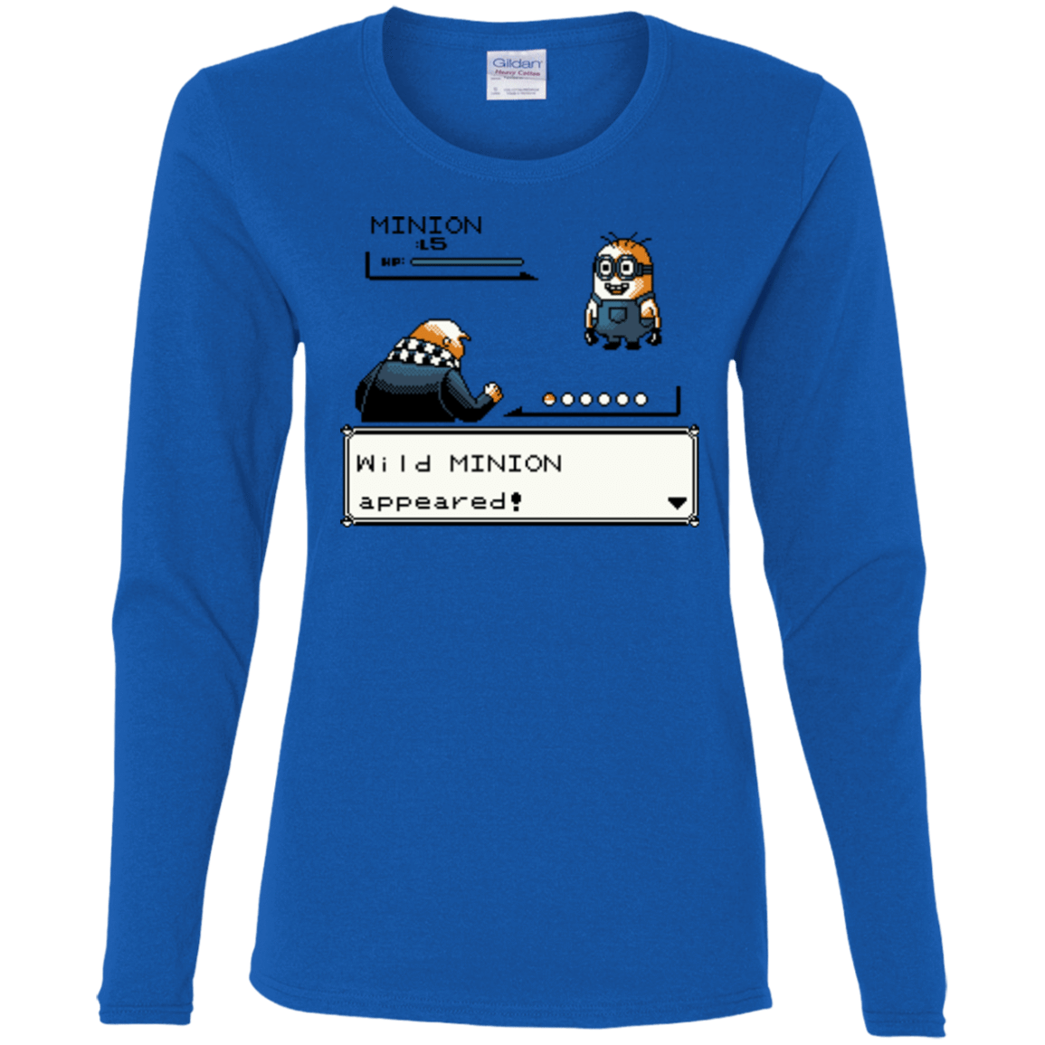 T-Shirts Royal / S Pocket minions Women's Long Sleeve T-Shirt