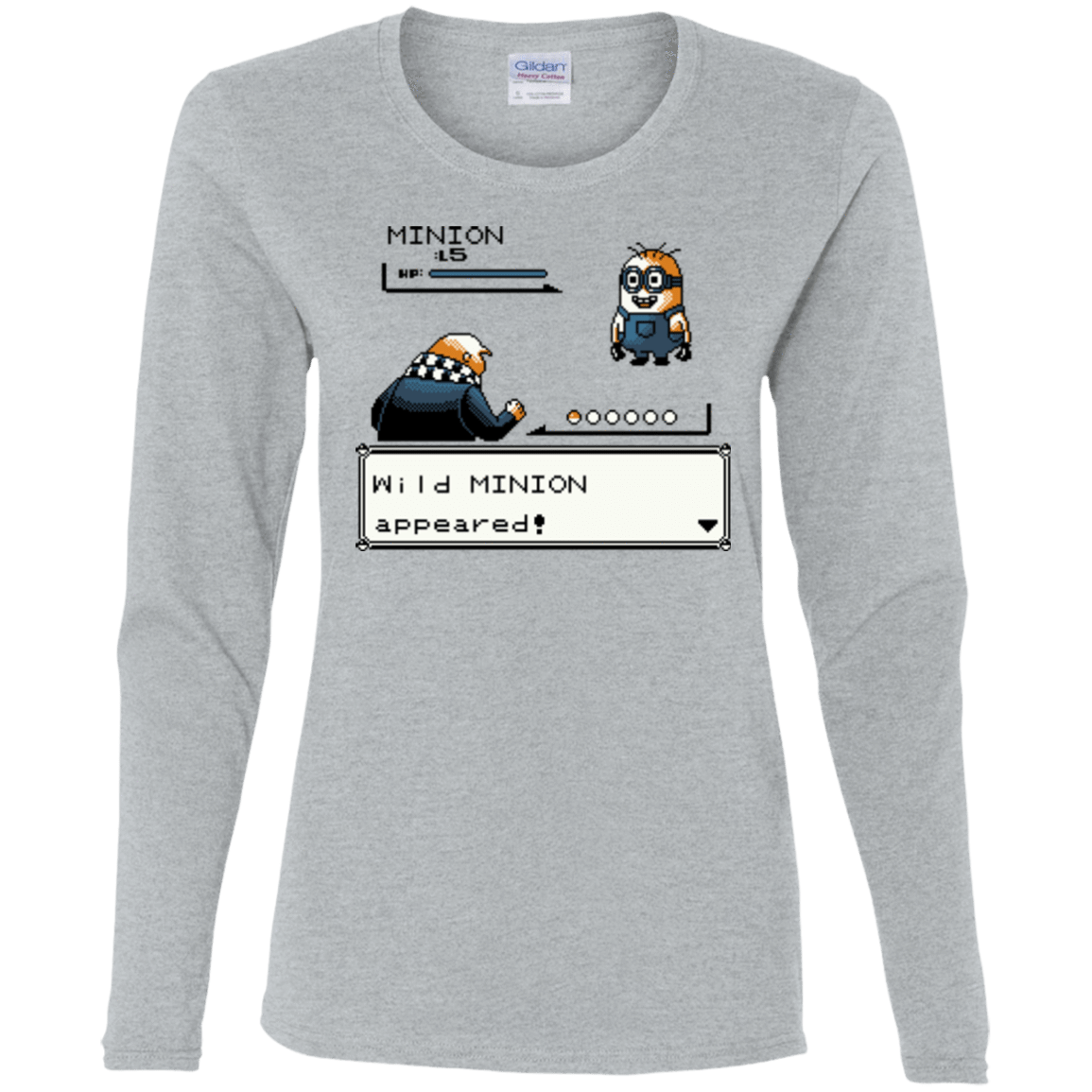 T-Shirts Sport Grey / S Pocket minions Women's Long Sleeve T-Shirt