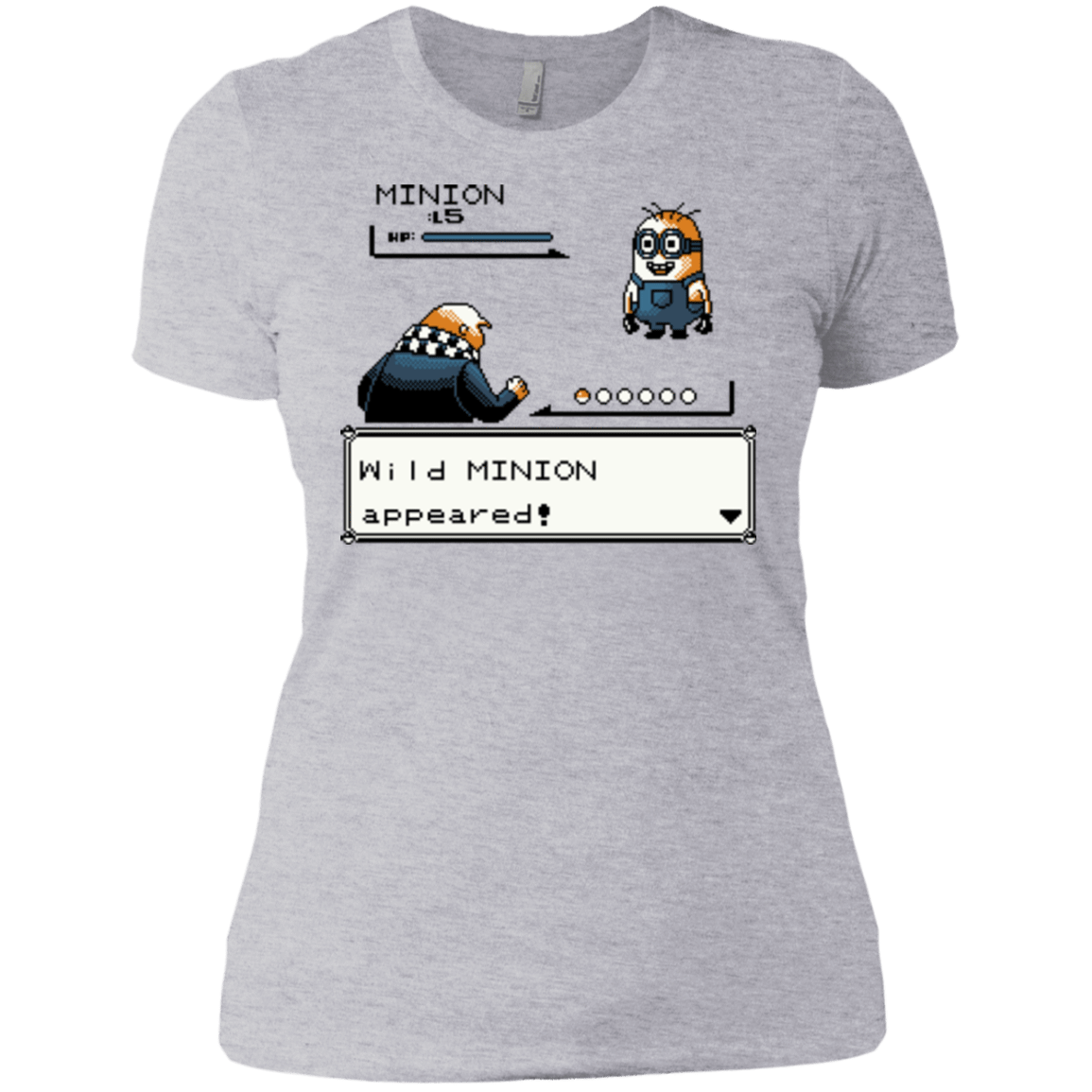 T-Shirts Heather Grey / X-Small Pocket minions Women's Premium T-Shirt
