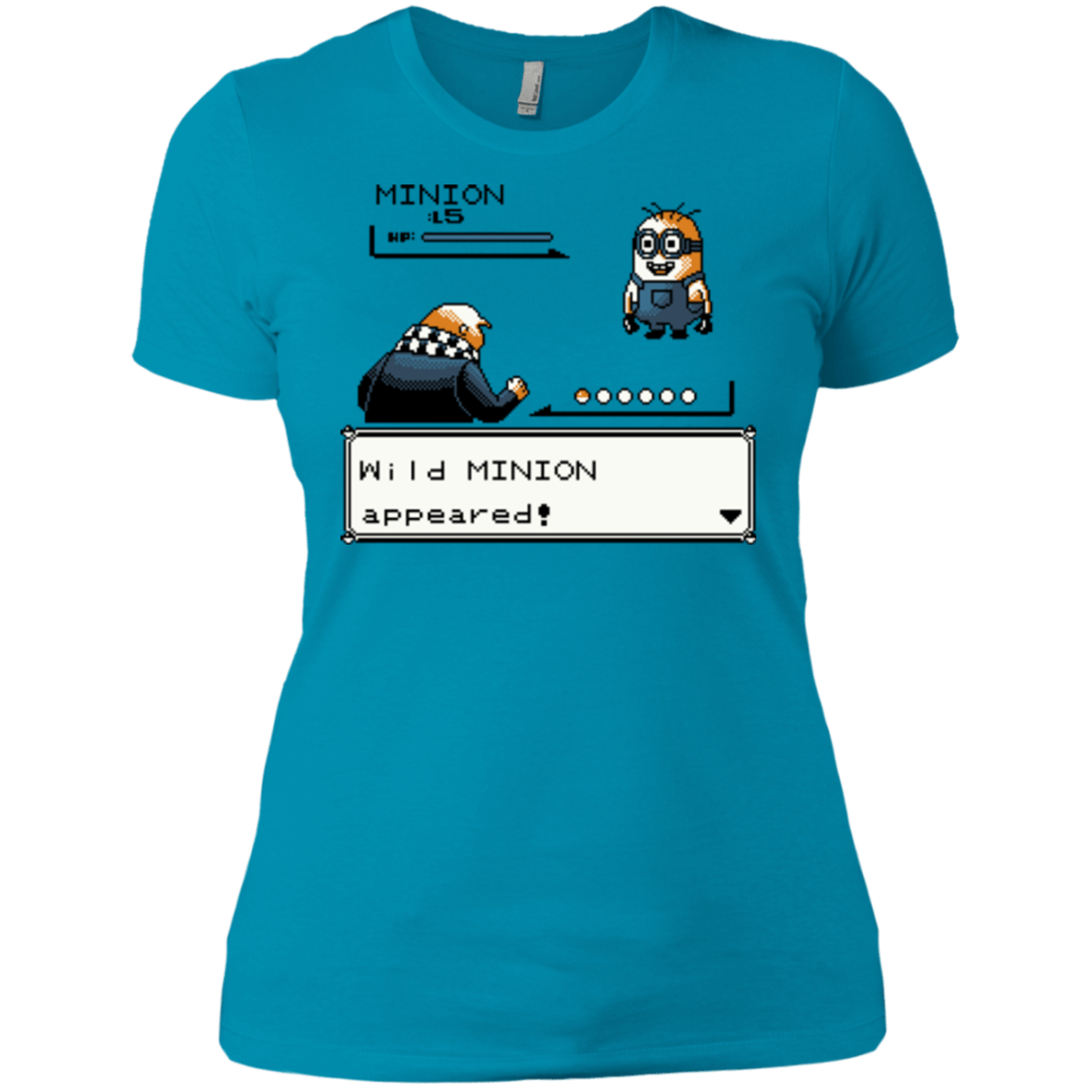 T-Shirts Turquoise / X-Small Pocket minions Women's Premium T-Shirt