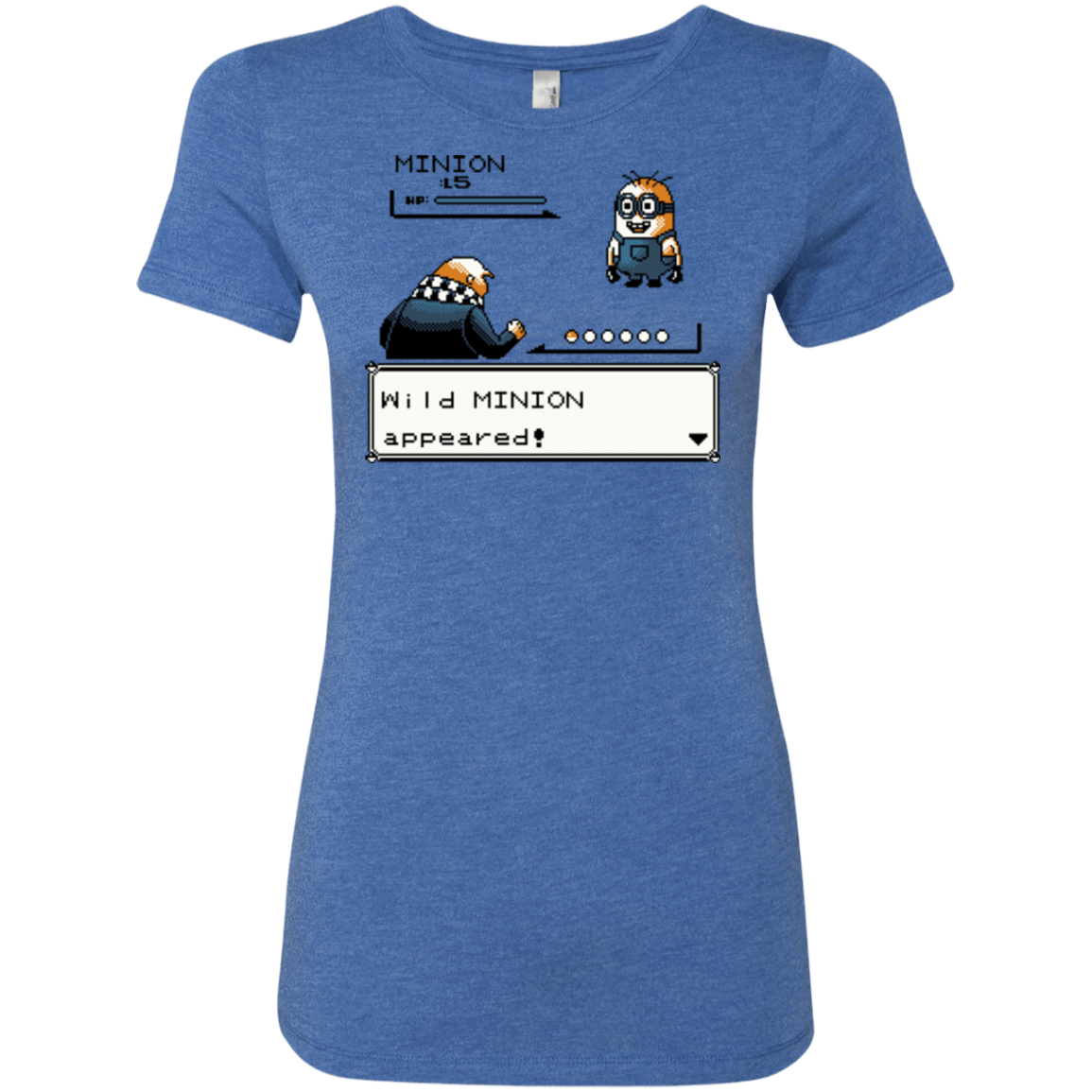 T-Shirts Vintage Royal / S Pocket minions Women's Triblend T-Shirt