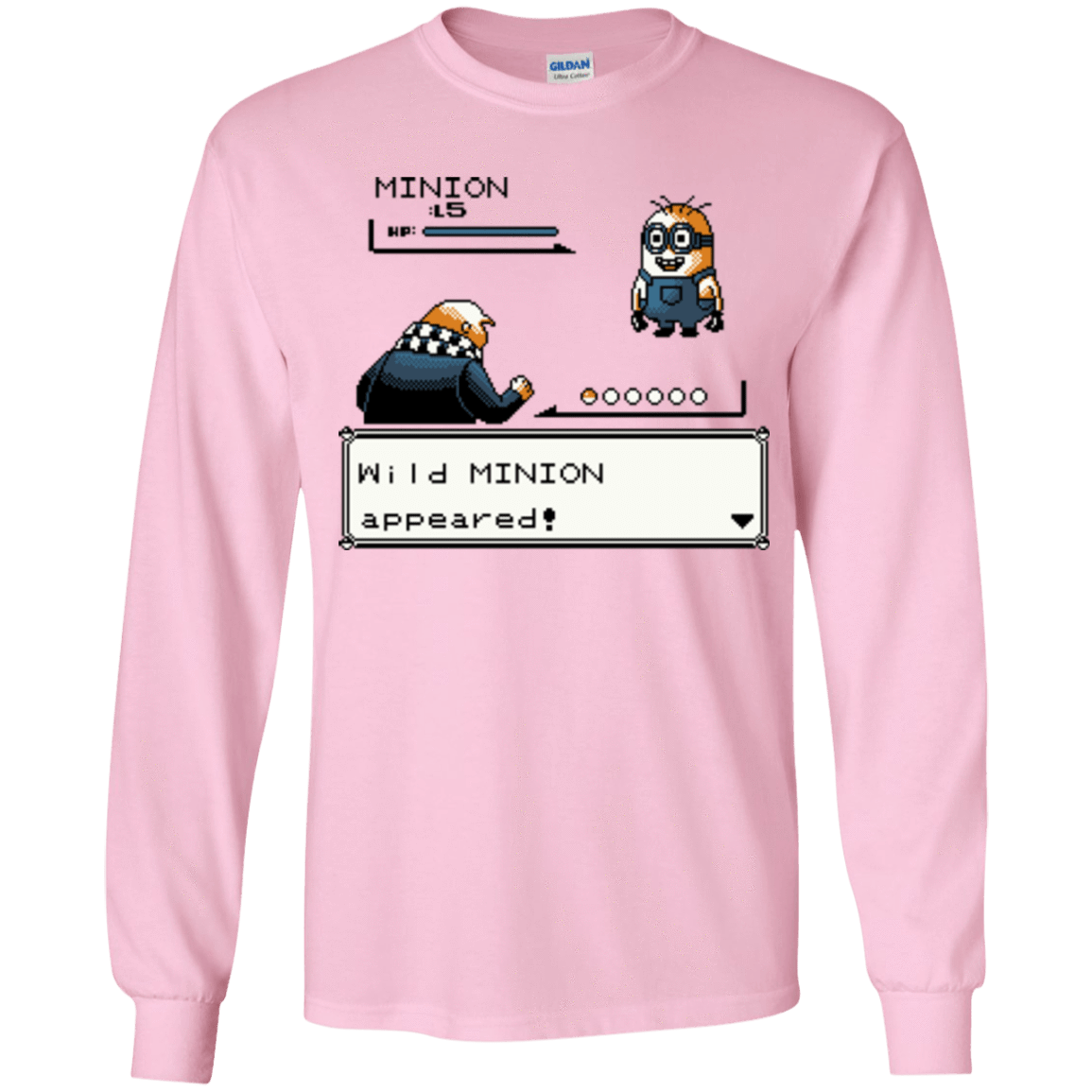 T-Shirts Light Pink / YS Pocket minions Youth Long Sleeve T-Shirt