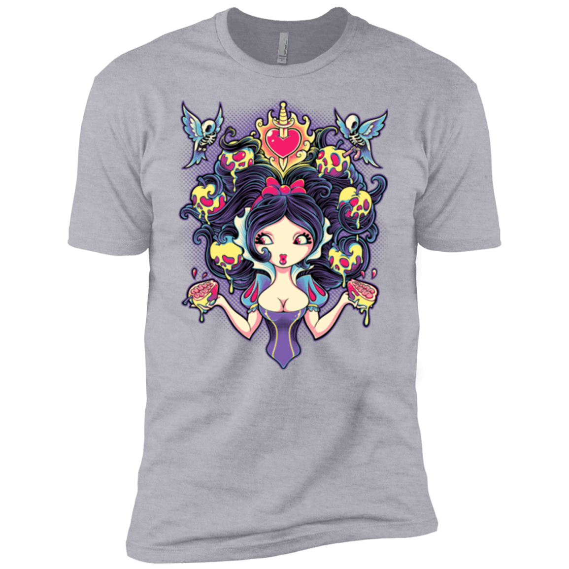 T-Shirts Heather Grey / YXS Poisoned Mind Boys Premium T-Shirt