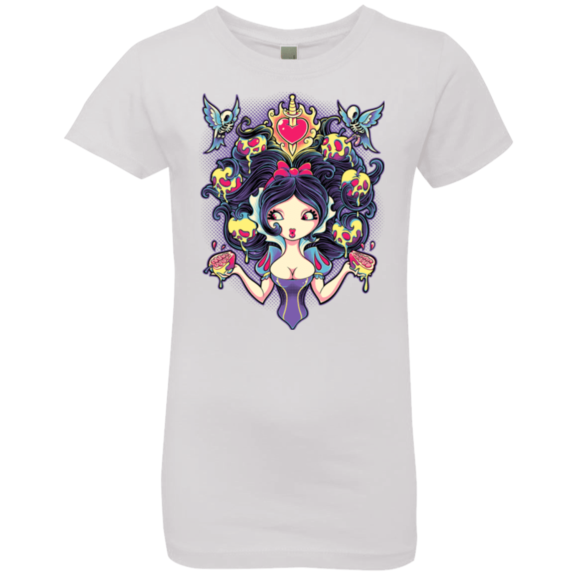 T-Shirts White / YXS Poisoned Mind Girls Premium T-Shirt