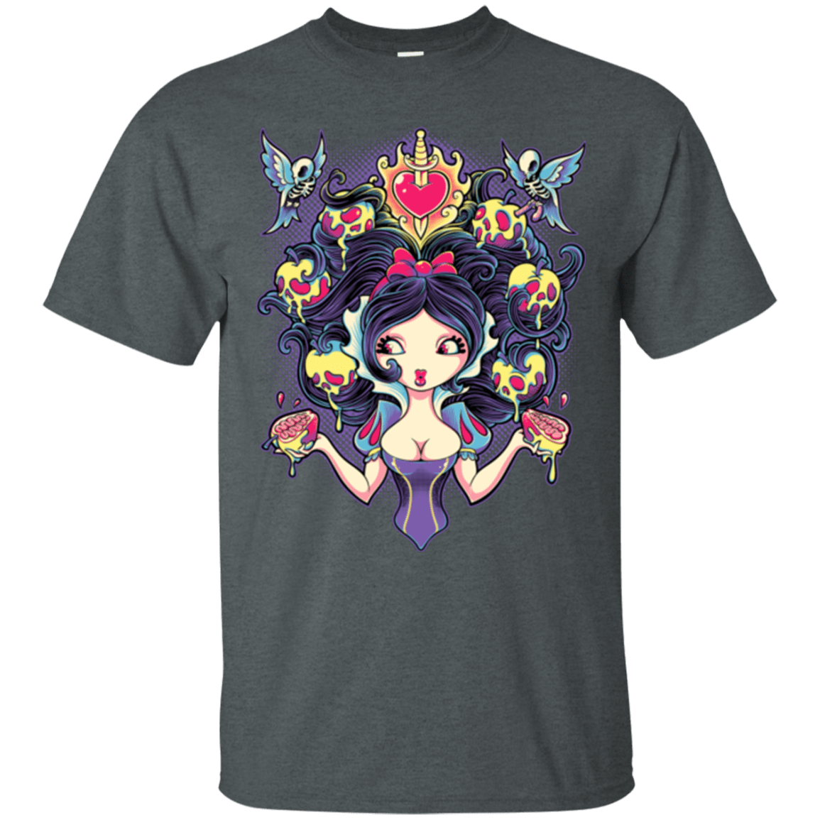 T-Shirts Dark Heather / Small Poisoned Mind T-Shirt