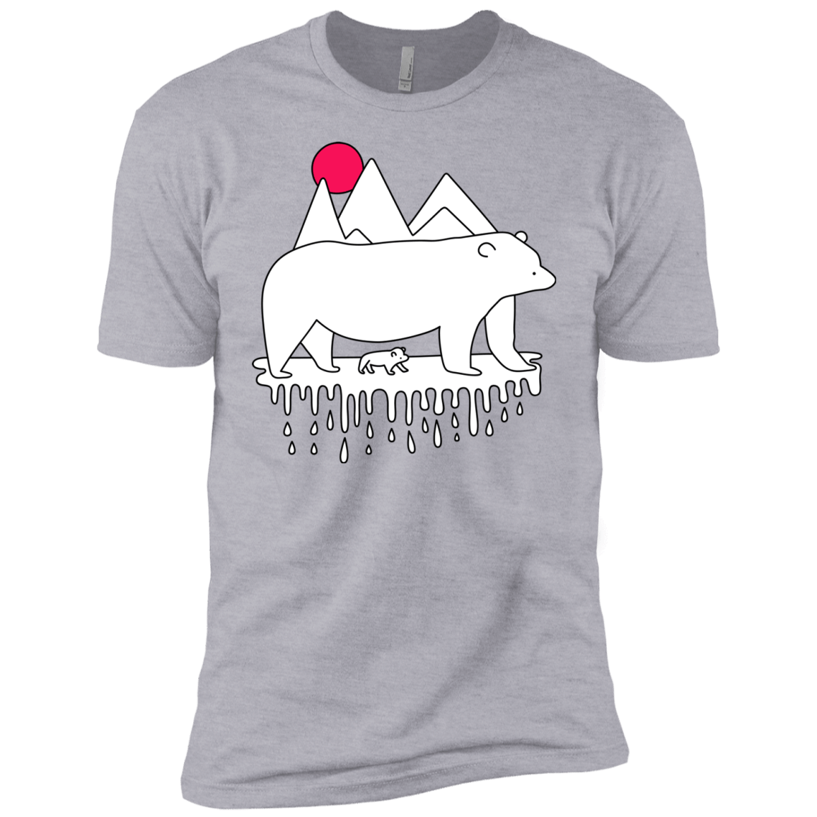 Polar Bear Family Boys Premium T-Shirt