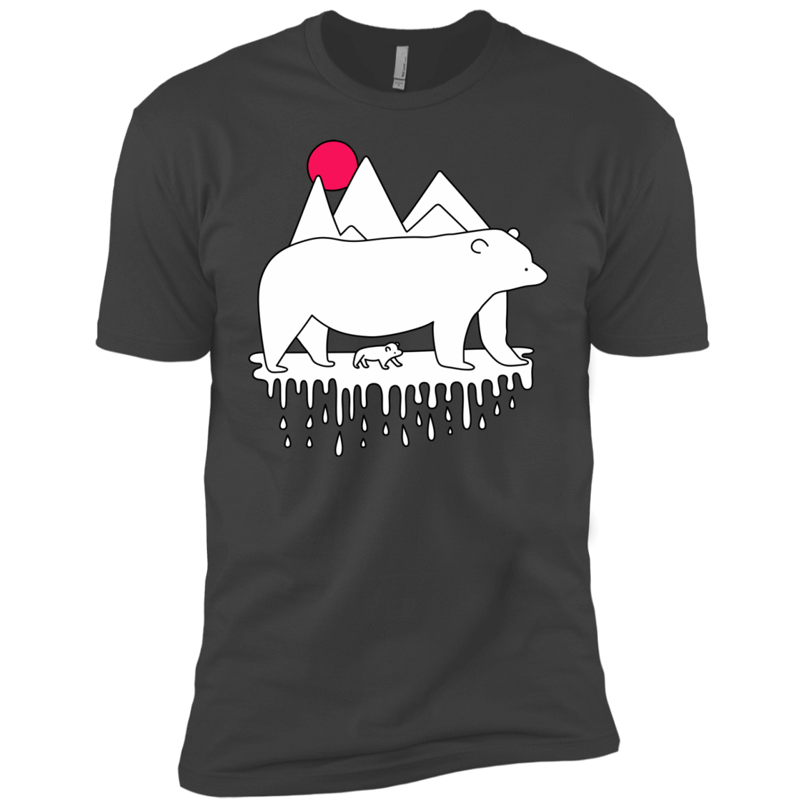 Polar Bear Family Boys Premium T-Shirt