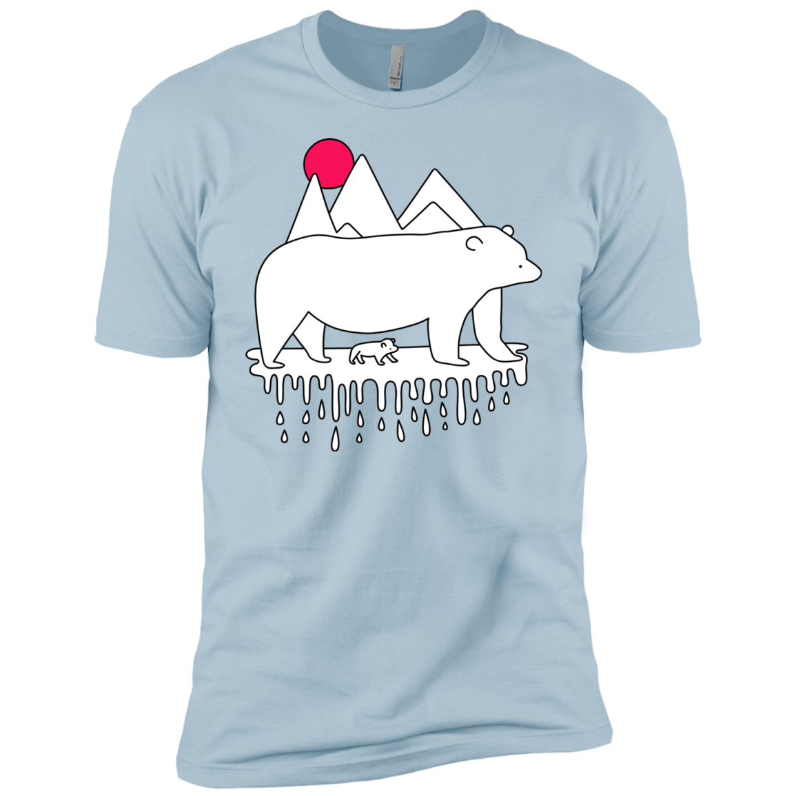 Polar Bear Family Boys Premium T-Shirt
