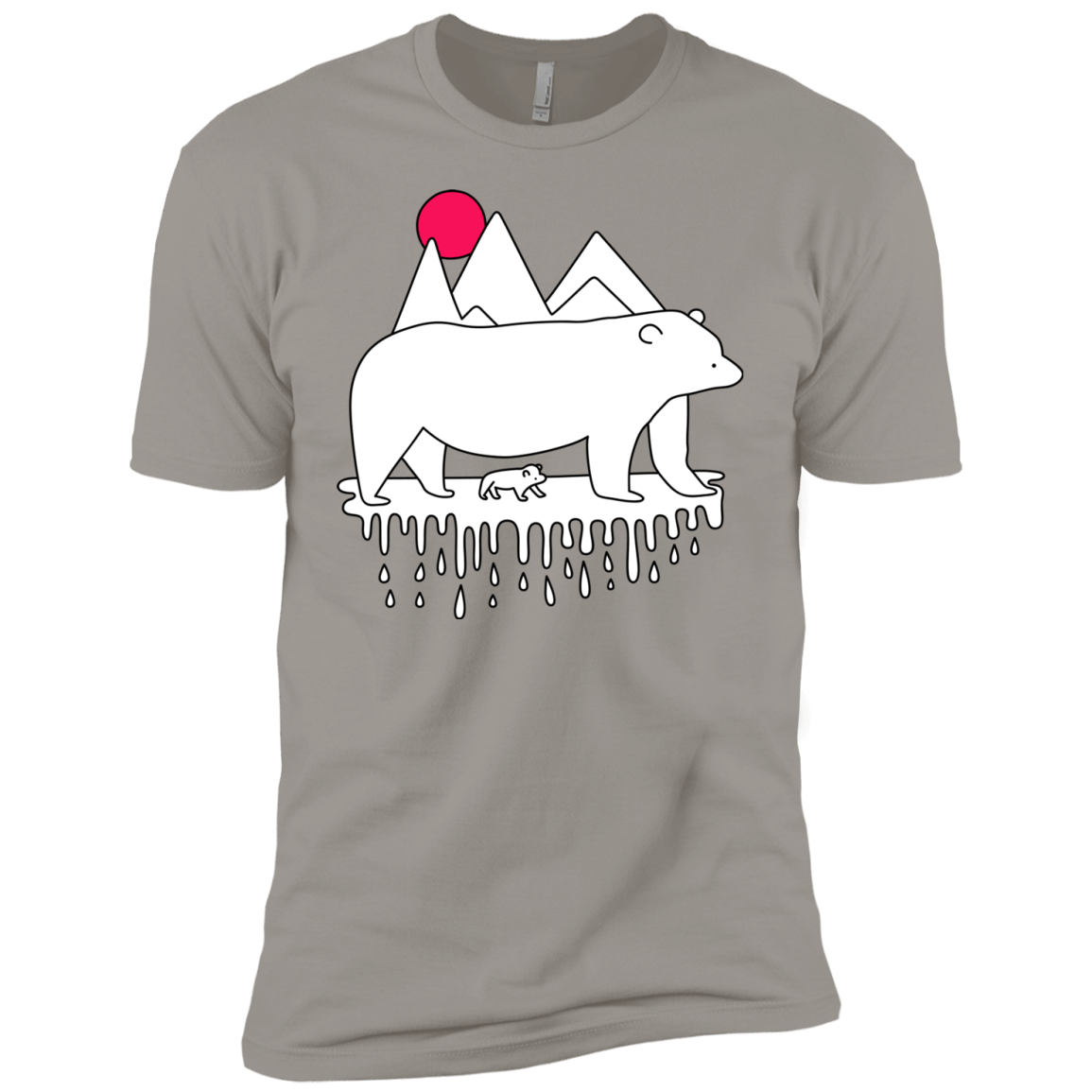Polar Bear Family Boys Premium T-Shirt