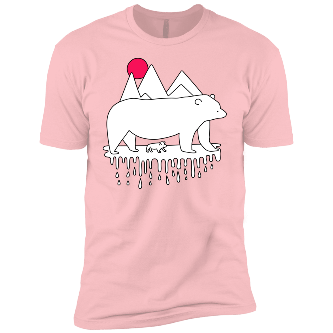 Polar Bear Family Boys Premium T-Shirt