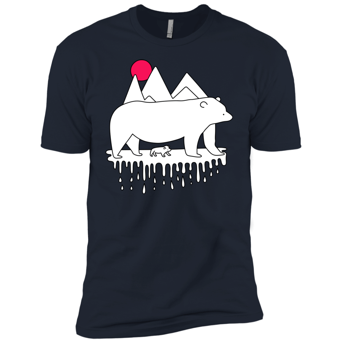 Polar Bear Family Boys Premium T-Shirt