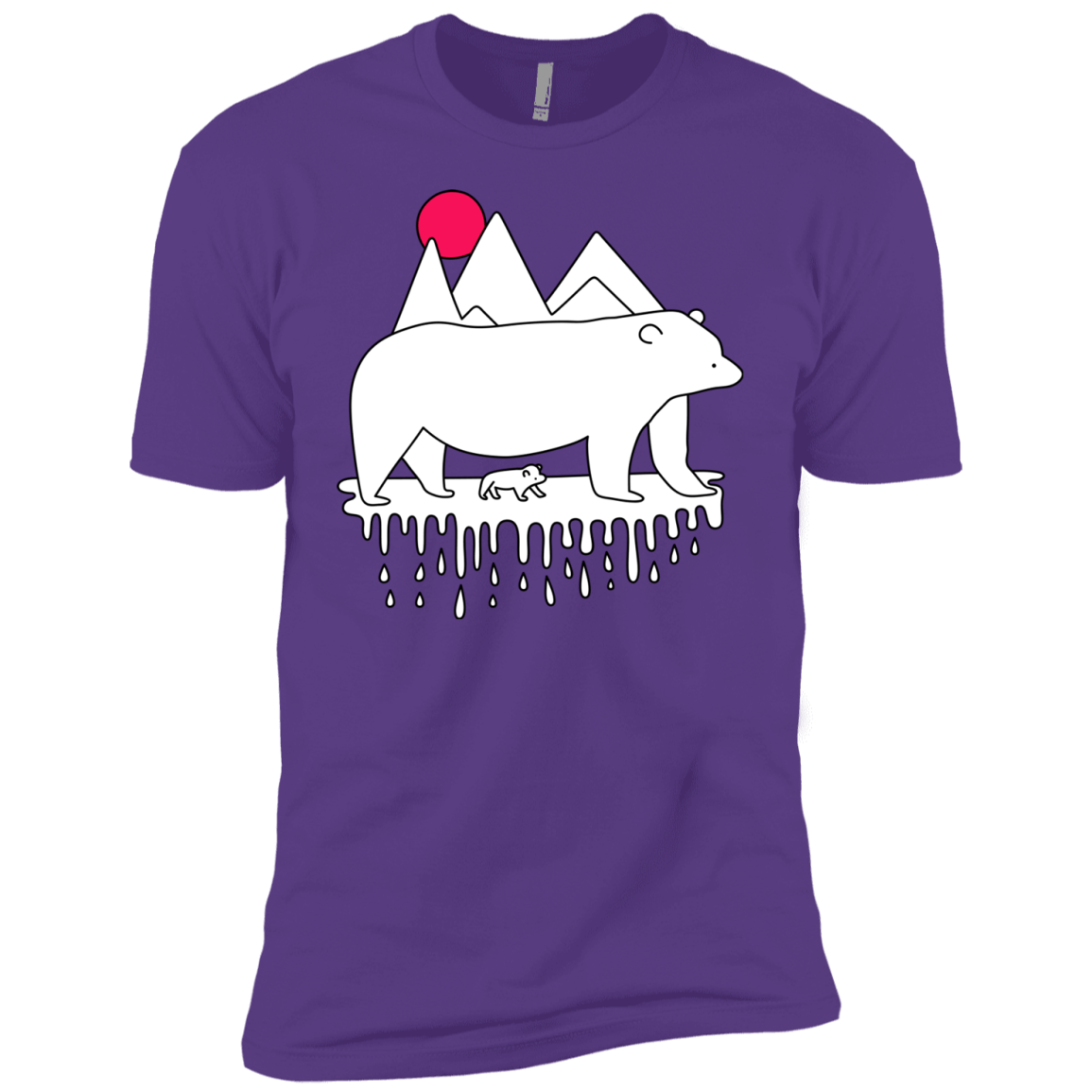 Polar Bear Family Boys Premium T-Shirt