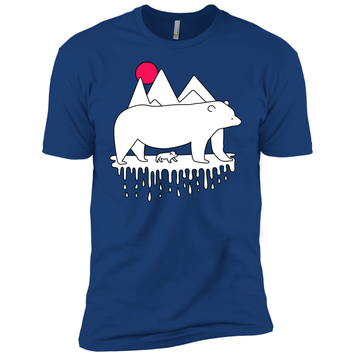Polar Bear Family Boys Premium T-Shirt