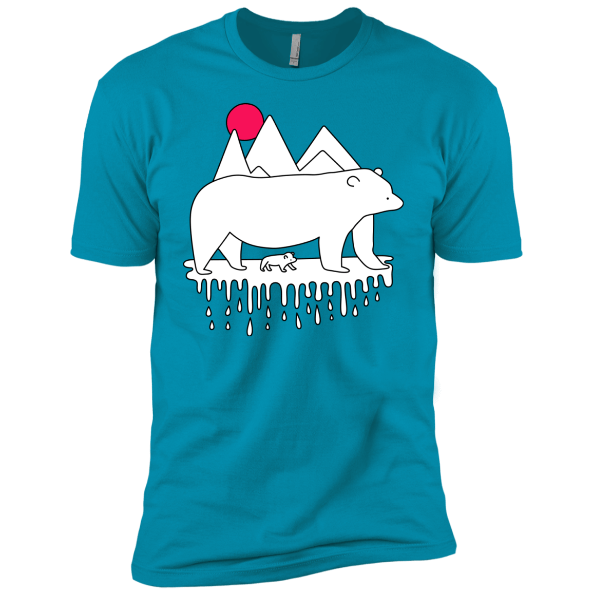 Polar Bear Family Boys Premium T-Shirt