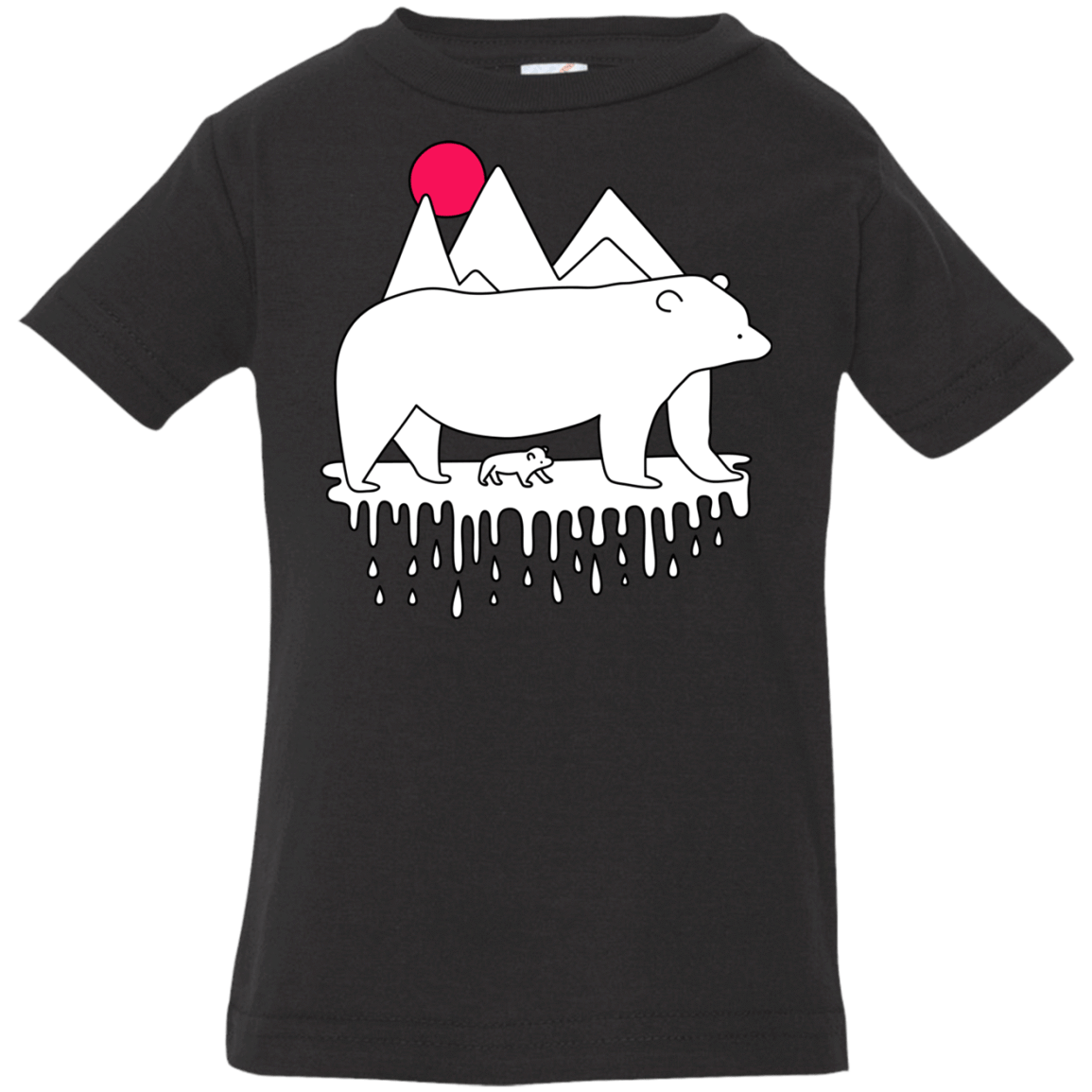 T-Shirts Black / 6 Months Polar Bear Family Infant Premium T-Shirt
