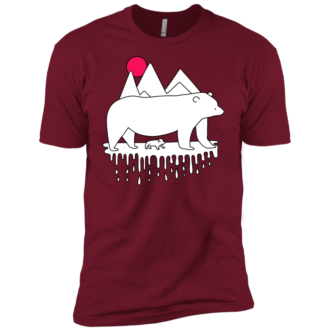 Polar Bear Family Men's Premium T-Shirt