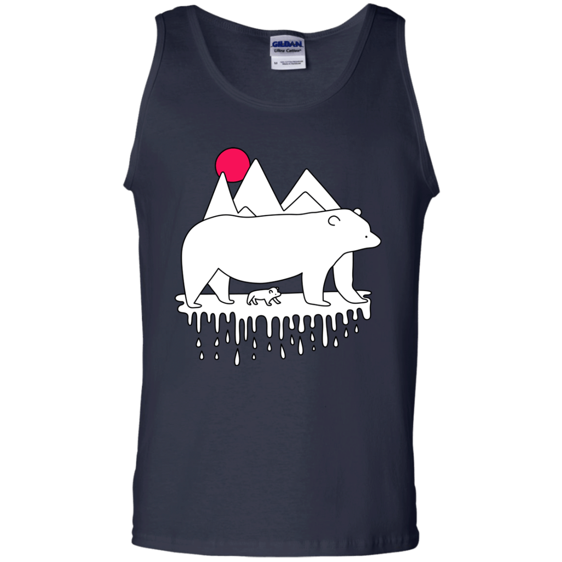 Polar Bear Family Men's Tank Top