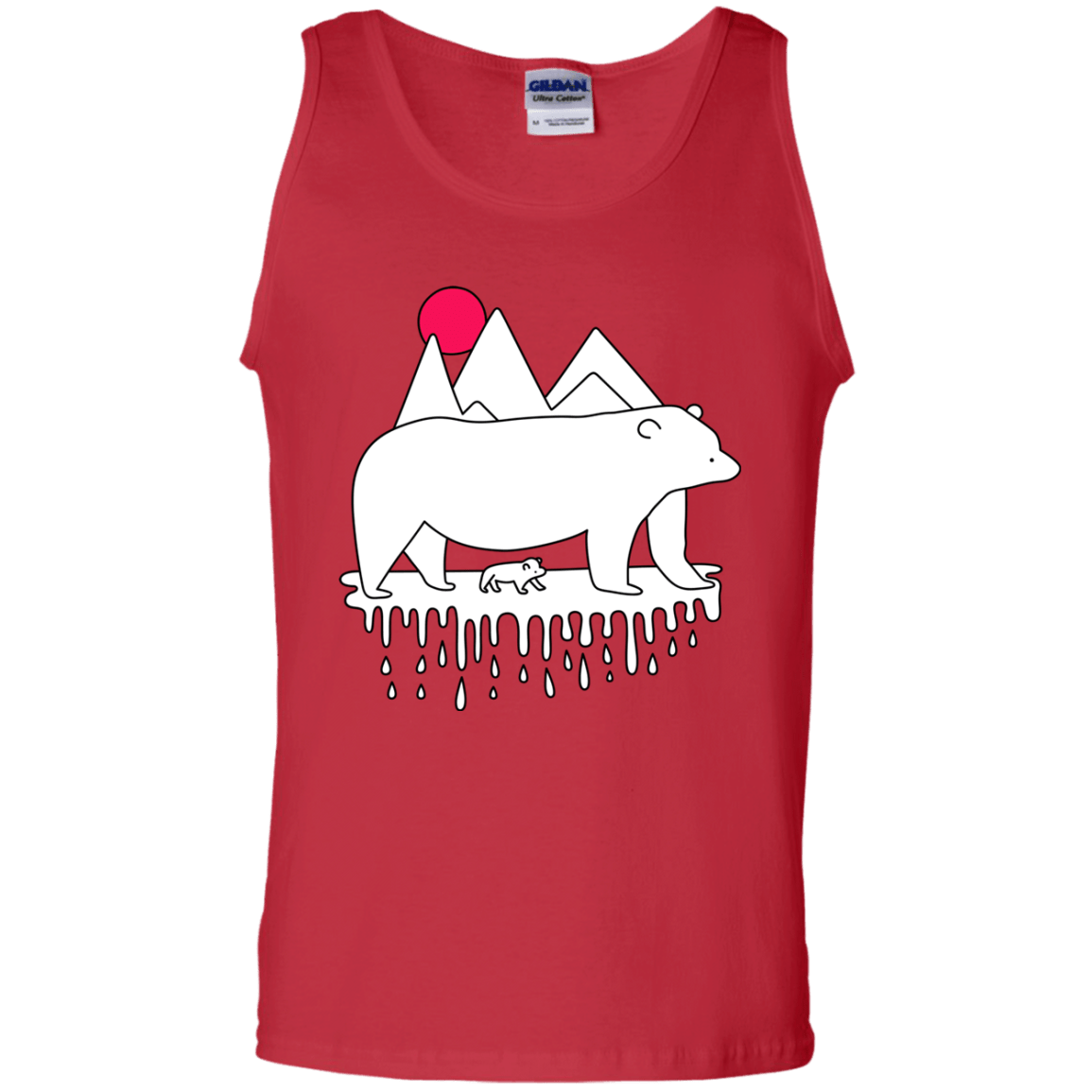 Polar Bear Family Men's Tank Top