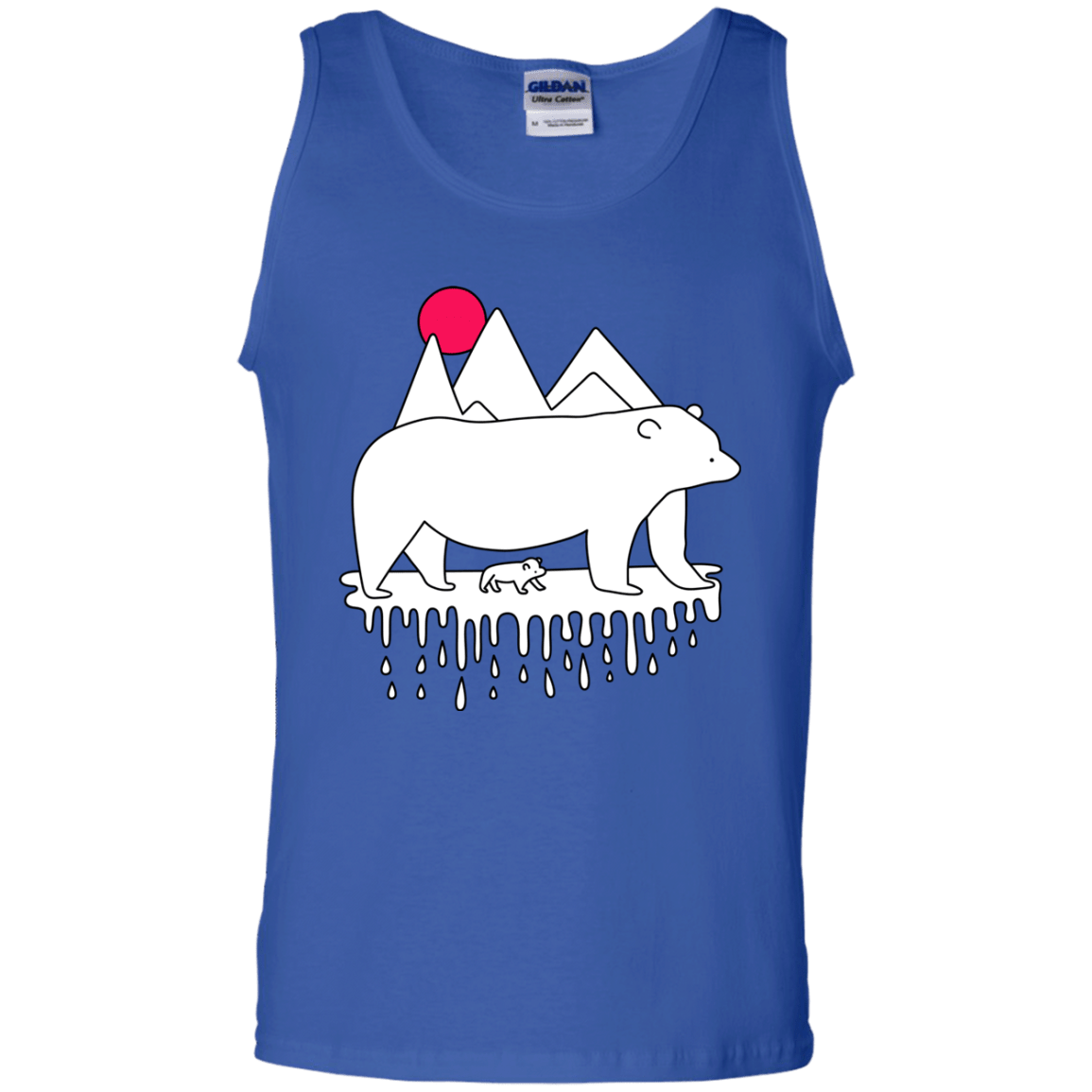 Polar Bear Family Men's Tank Top