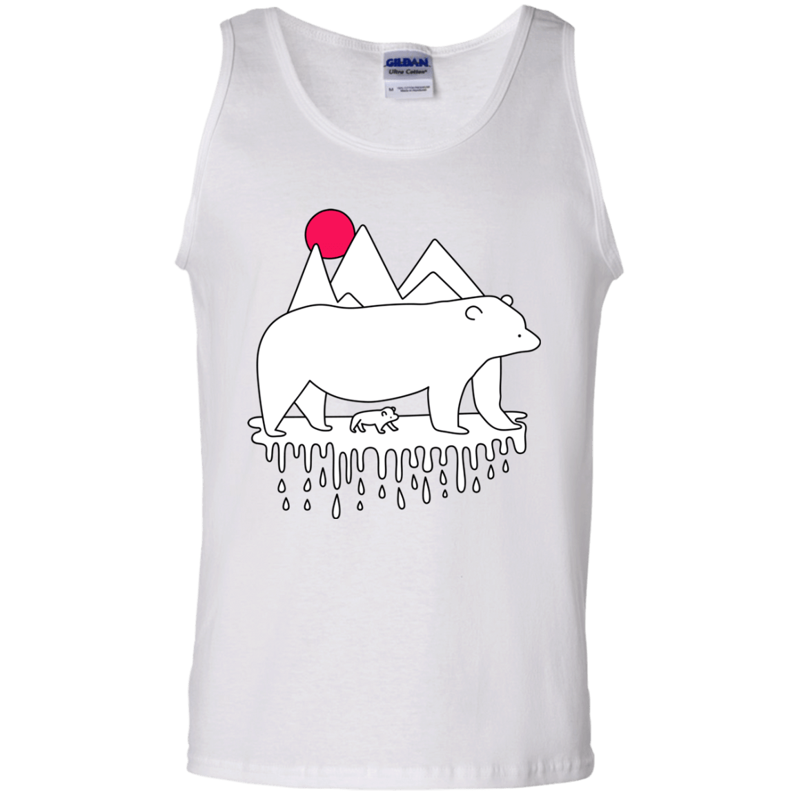 Polar Bear Family Men's Tank Top