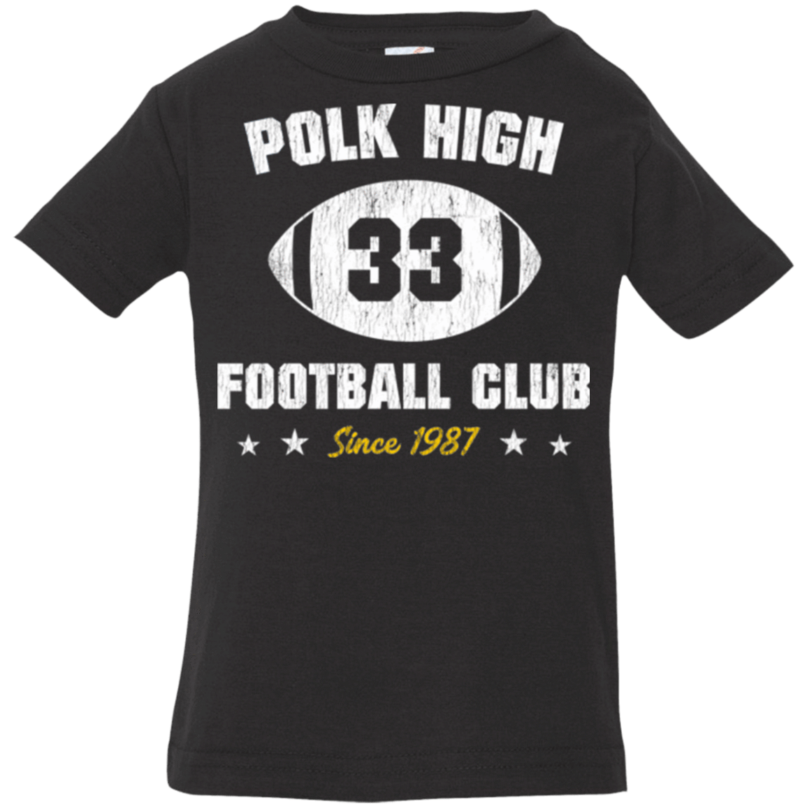 T-Shirts Black / 6 Months Polk High Football Infant Premium T-Shirt