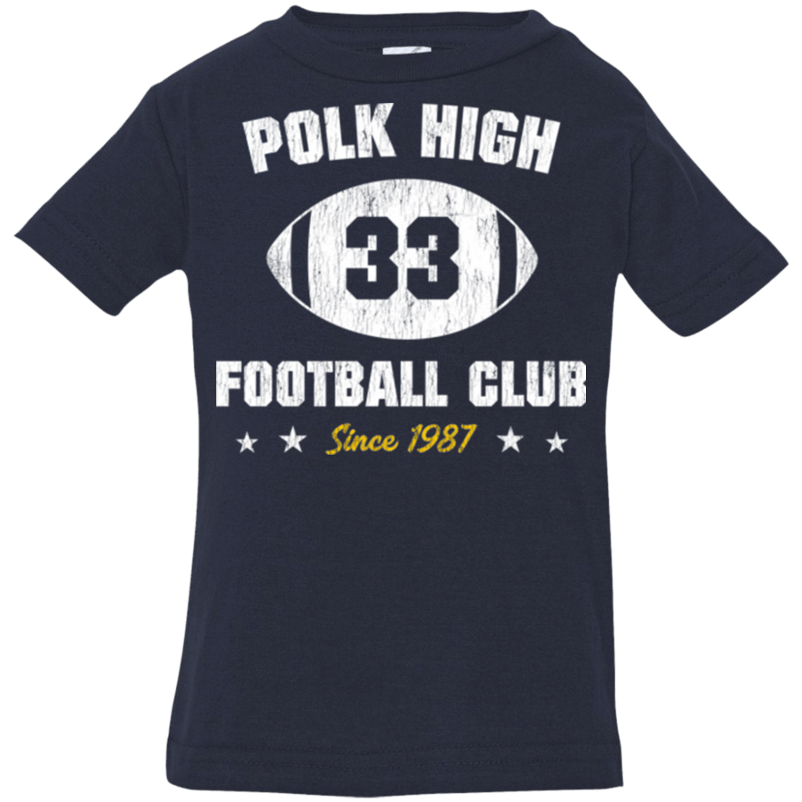T-Shirts Navy / 6 Months Polk High Football Infant Premium T-Shirt
